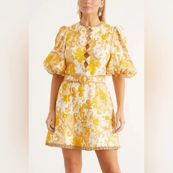 Dress ZIMMERMANN Woman color Yellow